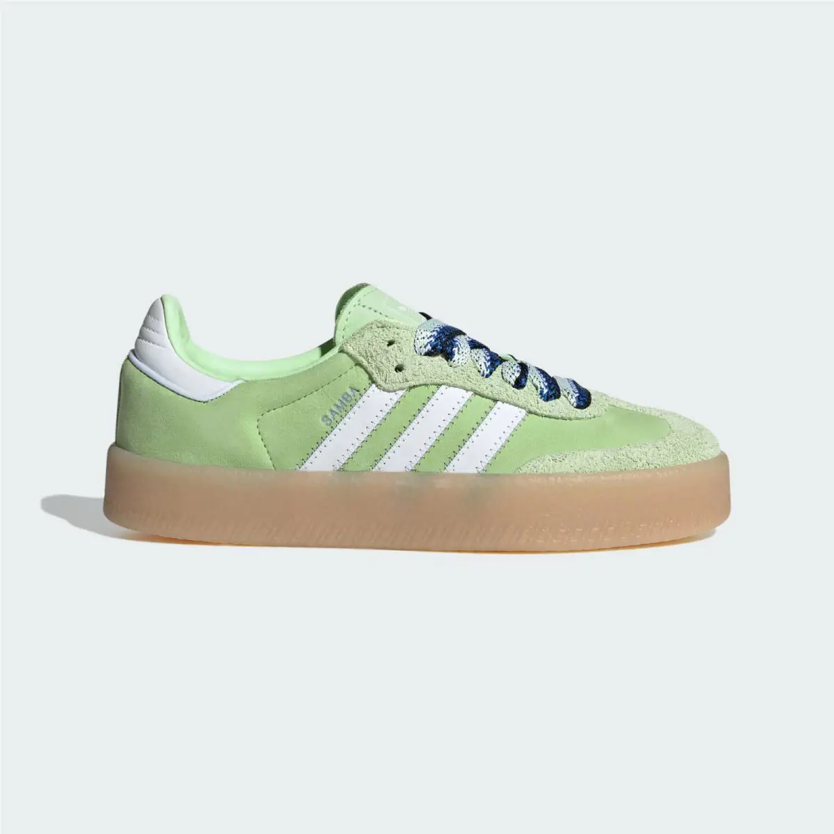 Adidas shoes - adidas Sambae - Sambae - JI2738 - Semi Green Spark / Cloud White / Wonder Blue 5