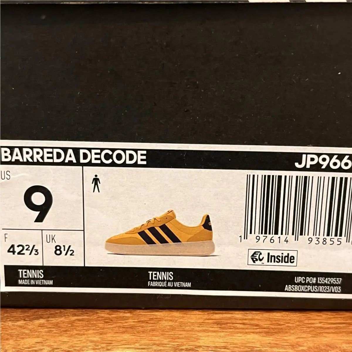 Adidas shoes - adidas Barreda Decode - Barreda Decode - LHG029003 - Yellow 9