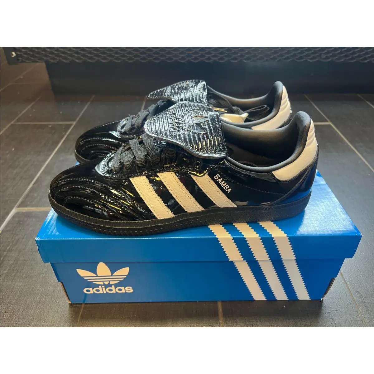 Adidas shoes - adidas Samba - Samba - JI2707 - Black 5
