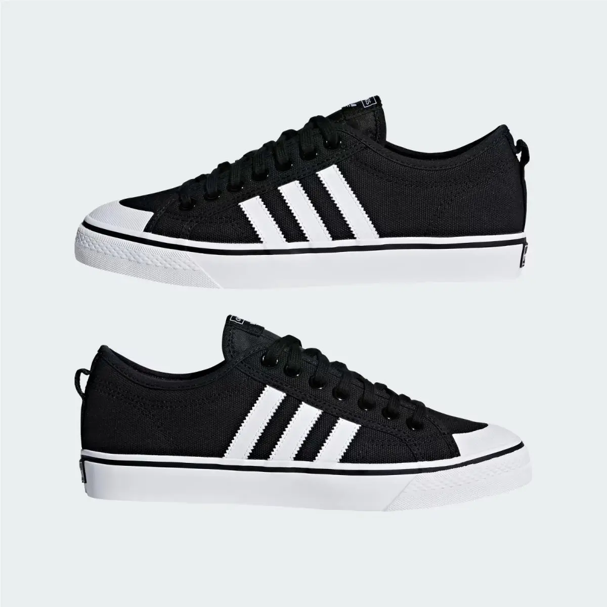 Adidas shoes - Adidas Nizza CQ2332 - Nizza - CQ2332 - Black 5