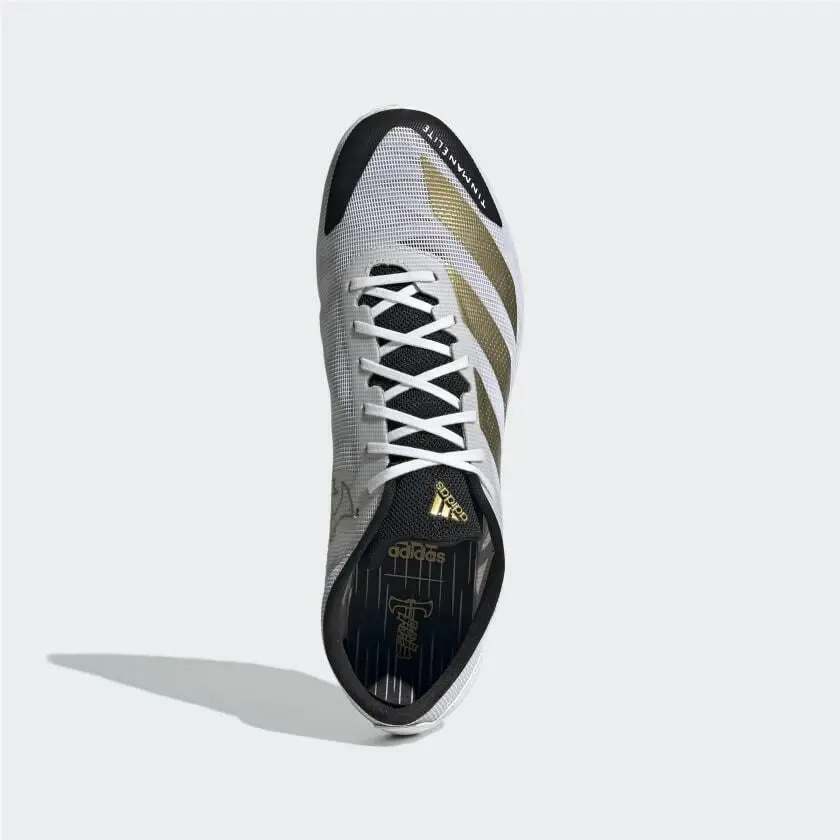 Adidas shoes - Adidas Adizero XCS TME - Adizero XCS TME - GY4930 - White/Gold/Black 2
