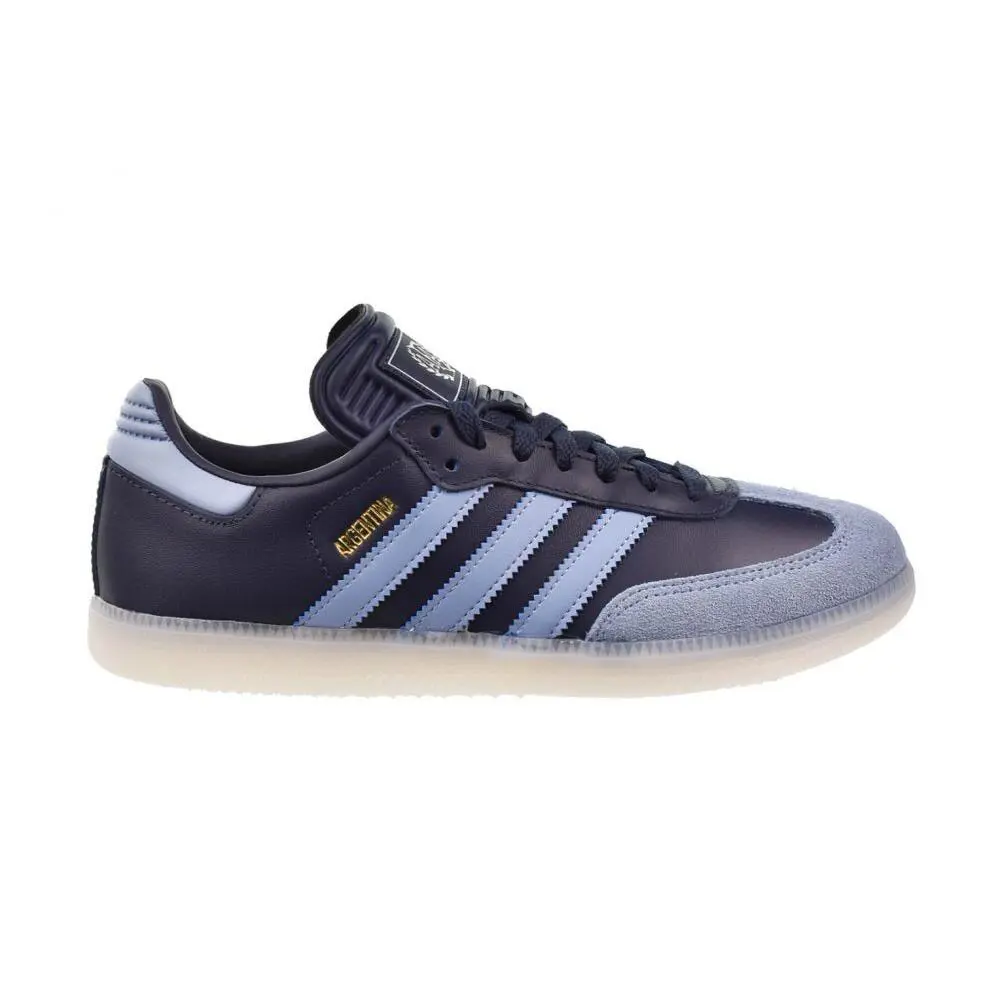 Adidas Samba Argentina Men`s Shoes Shadow Navy/ambient Sky jr6352 - Shanav/Ambsky/Goldmt