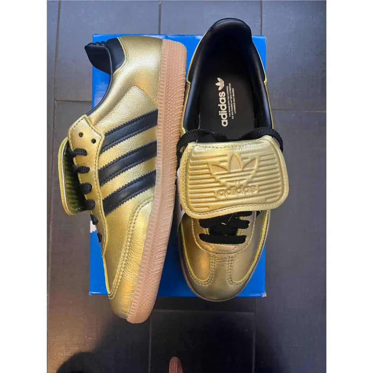 Adidas shoes - adidas Samba - Samba - JH5708 - Gold 6