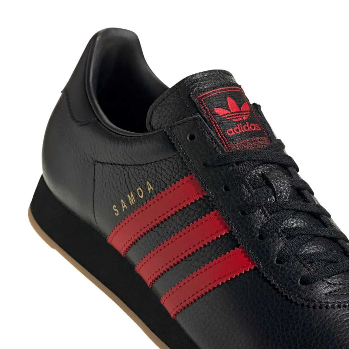 Adidas shoes - adidas Samoa - Samoa - IG1806 - Black/Red/Gum 3