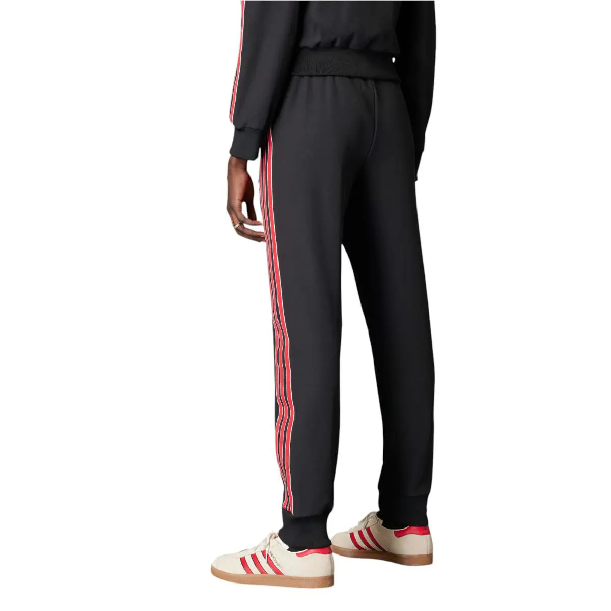 Adidas clothing - Manchester United Terrace Icons Track Suit - Black 8