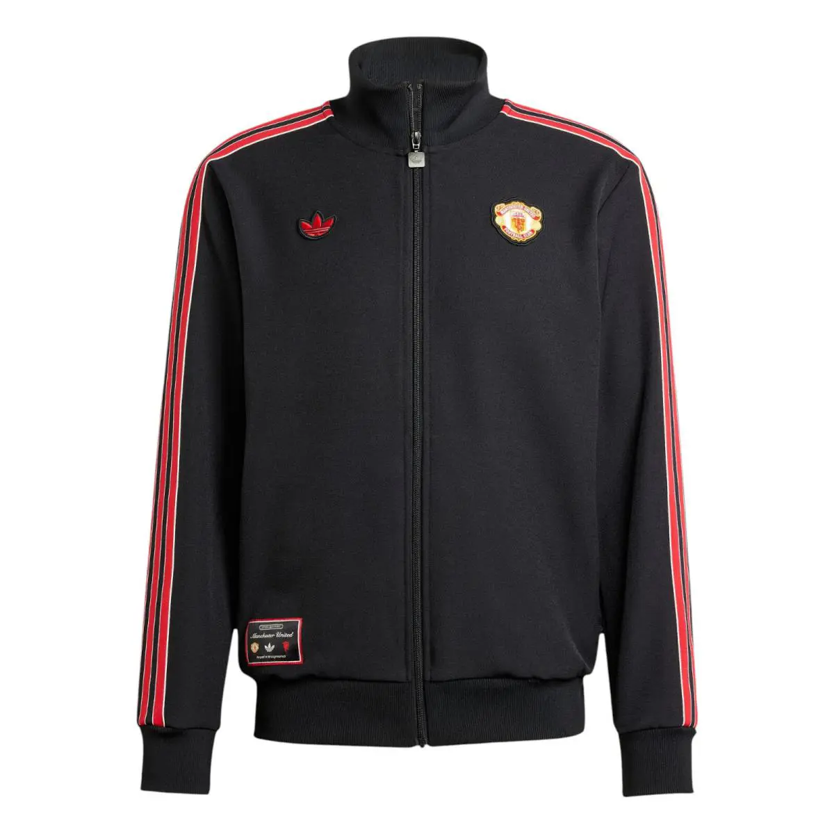 Adidas clothing - Manchester United Terrace Icons Track Suit - Black 1