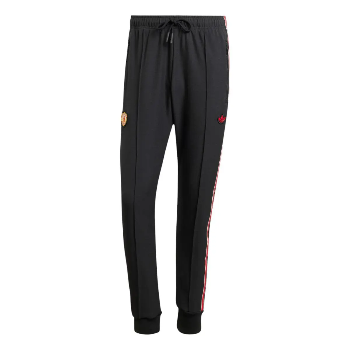 Adidas clothing - Manchester United Terrace Icons Track Suit - Black 6