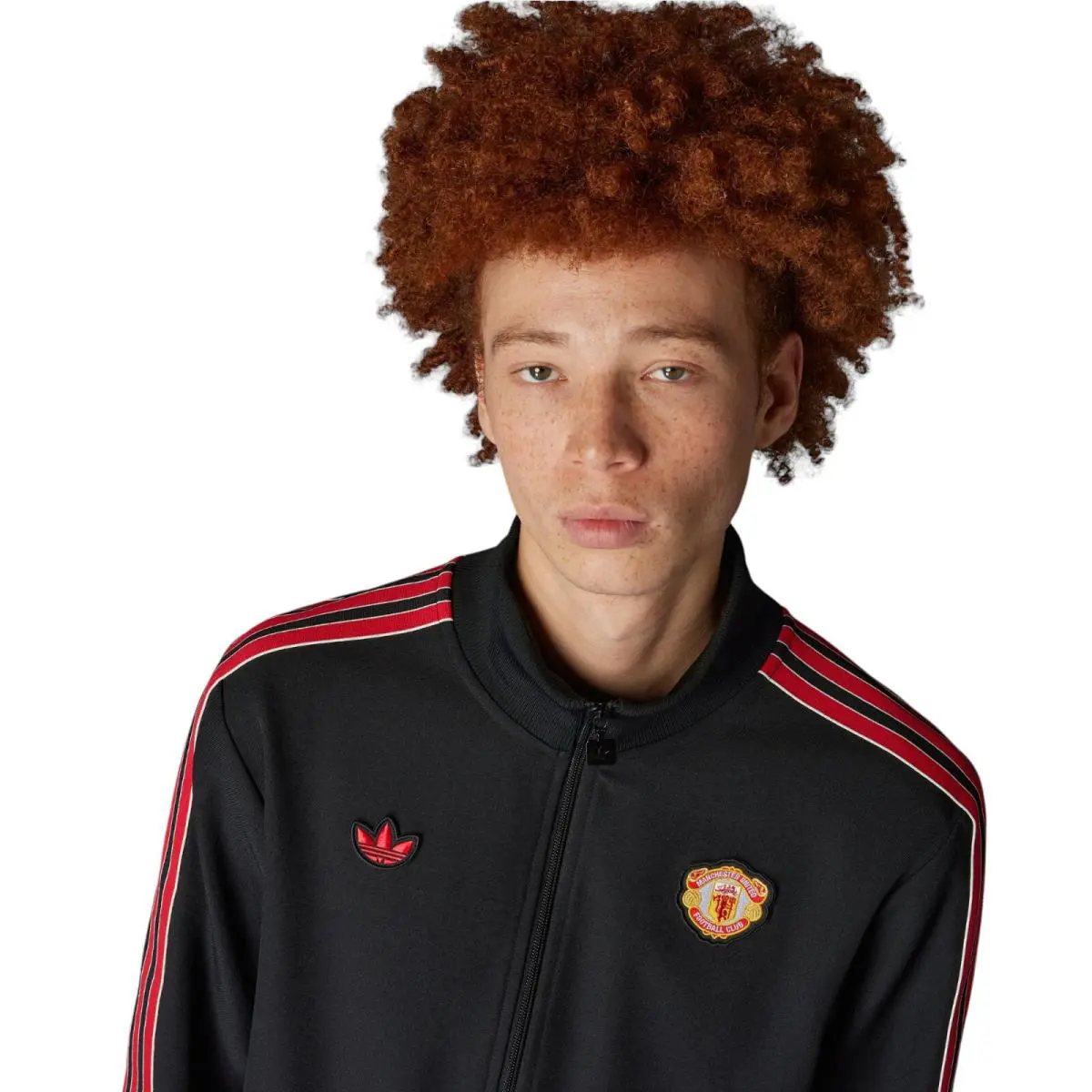Adidas clothing - Manchester United Terrace Icons Track Suit - Black 4