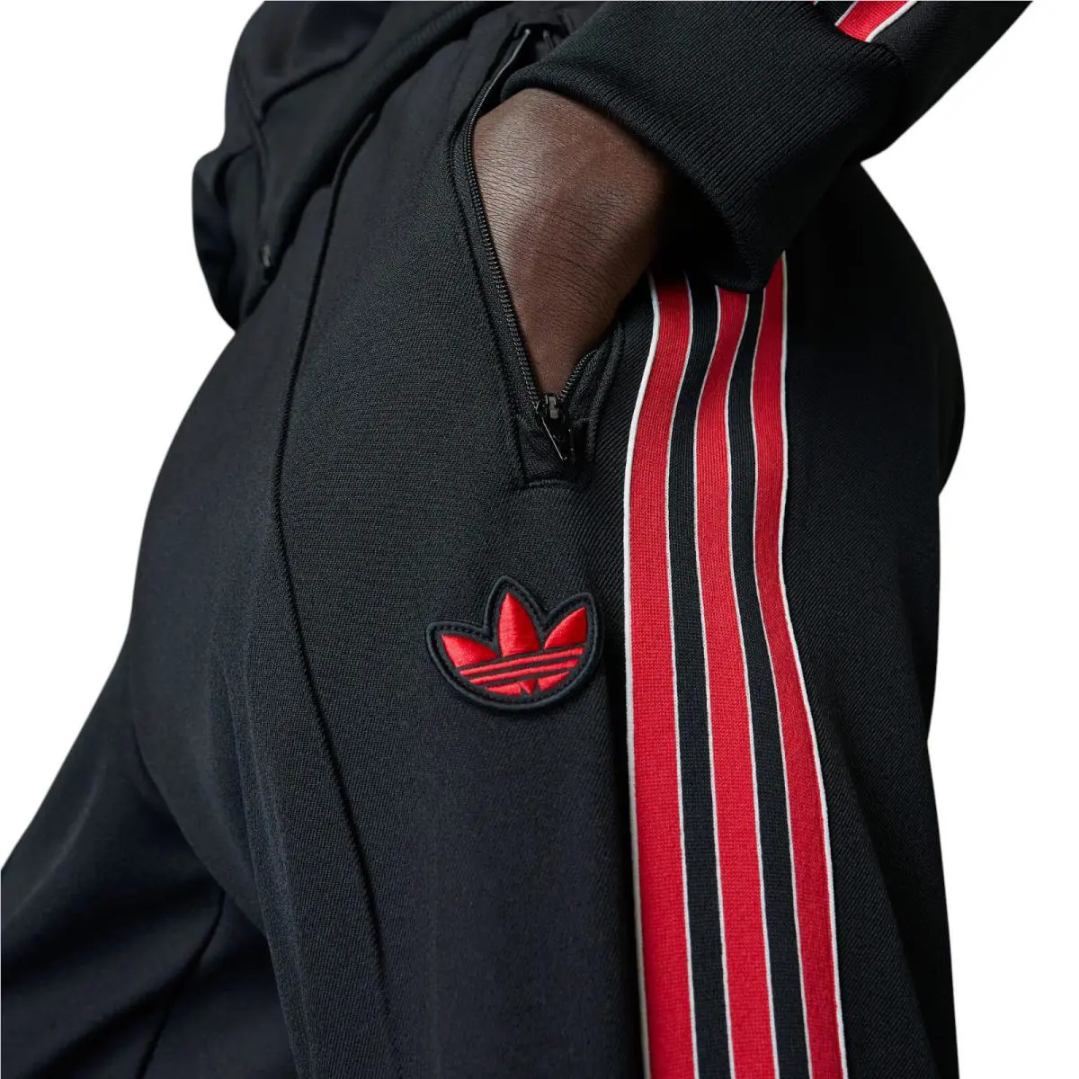 Adidas clothing - Manchester United Terrace Icons Track Suit - Black 20