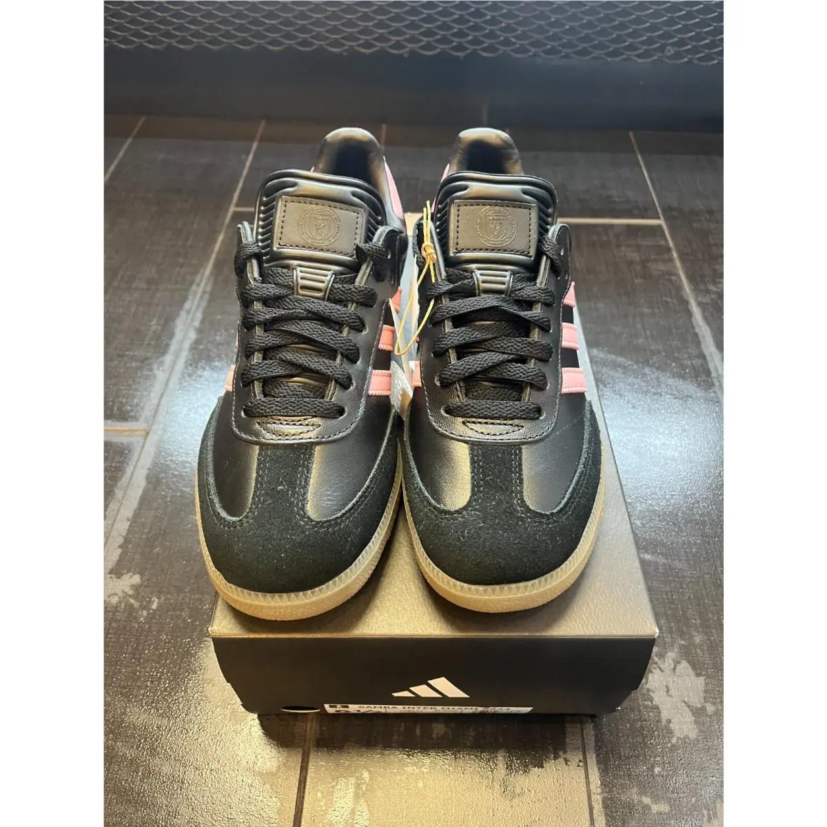 Adidas shoes - adidas Samba - Samba - IH8157 - black and pink 1