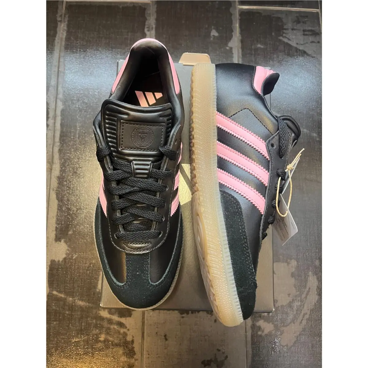 Adidas shoes - adidas Samba - Samba - IH8157 - black and pink 2