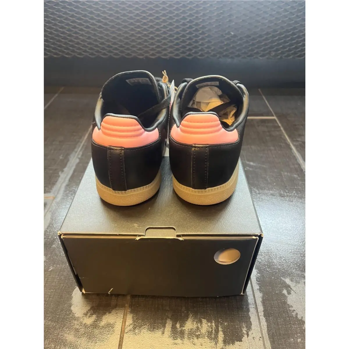 Adidas shoes - adidas Samba - Samba - IH8157 - black and pink 8