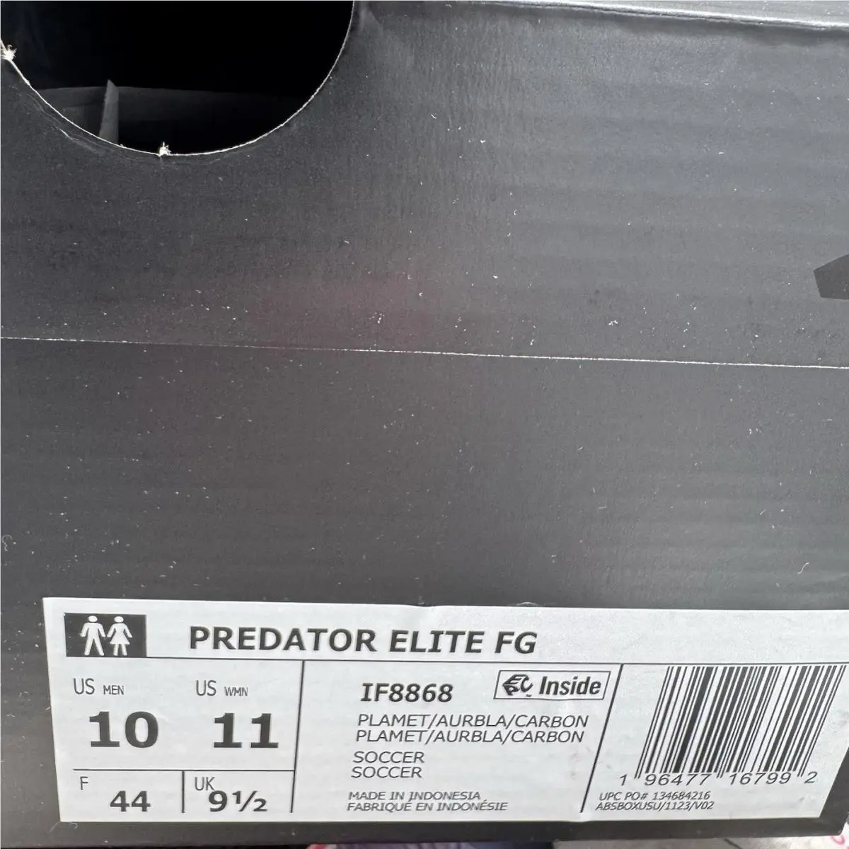 Adidas shoes - adidas Predator - Predator - IF8868 - Platinum Metallic 6