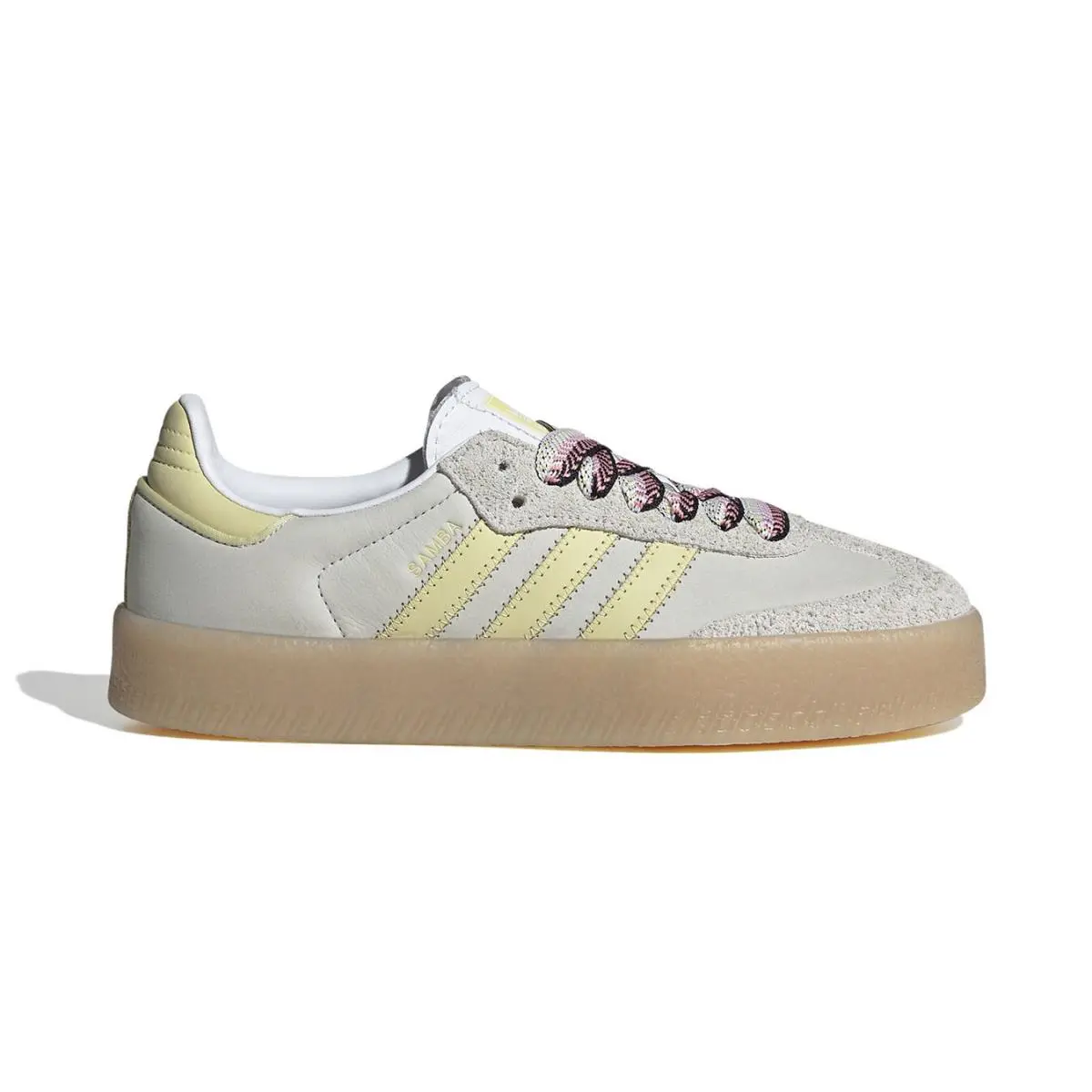 Adidas Women`s Sambae JI2739 Women Size 6 9 - Cloud White / Core Black / Gold Metallic