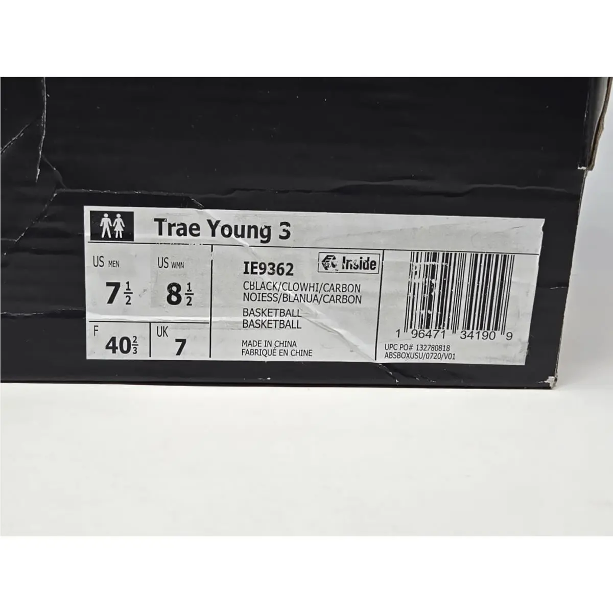 Adidas shoes - adidas Trae Young 3 - Trae Young - IE9362 - Black 8