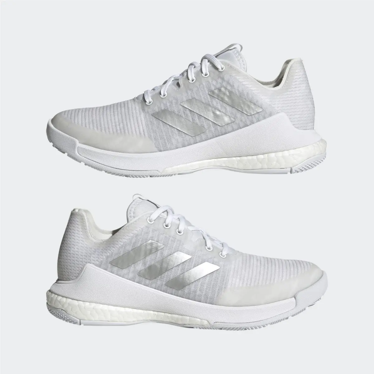 Adidas shoes - White/Silver Metallic 2