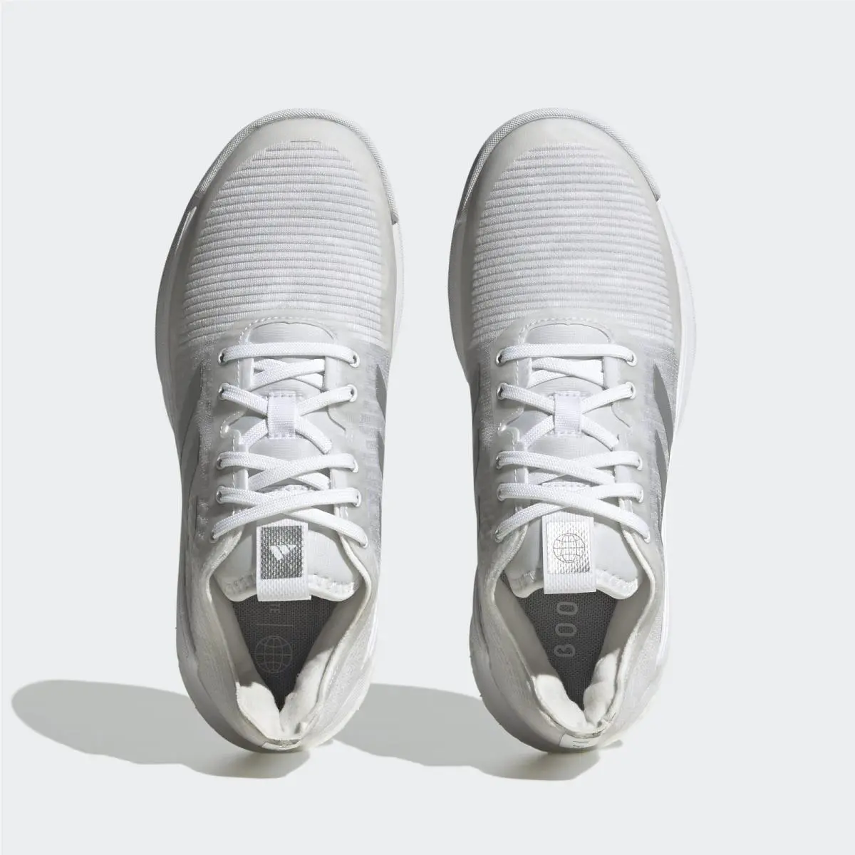 Adidas shoes - White/Silver Metallic 3