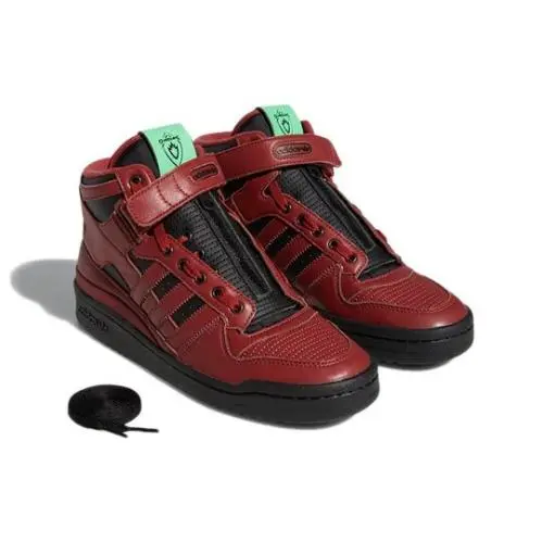 Adidas shoes - Adidas Forum Mid GX1206 - Forum Mid - GX1206 - Red 6