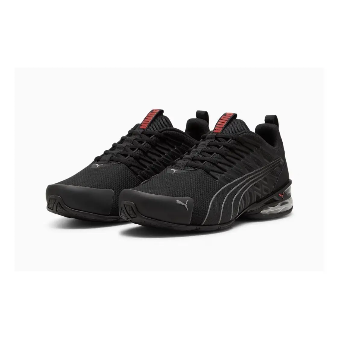 Puma shoes - 379601-01 - 379601-01 - Black-Stormy Slate-For All Time Red 0