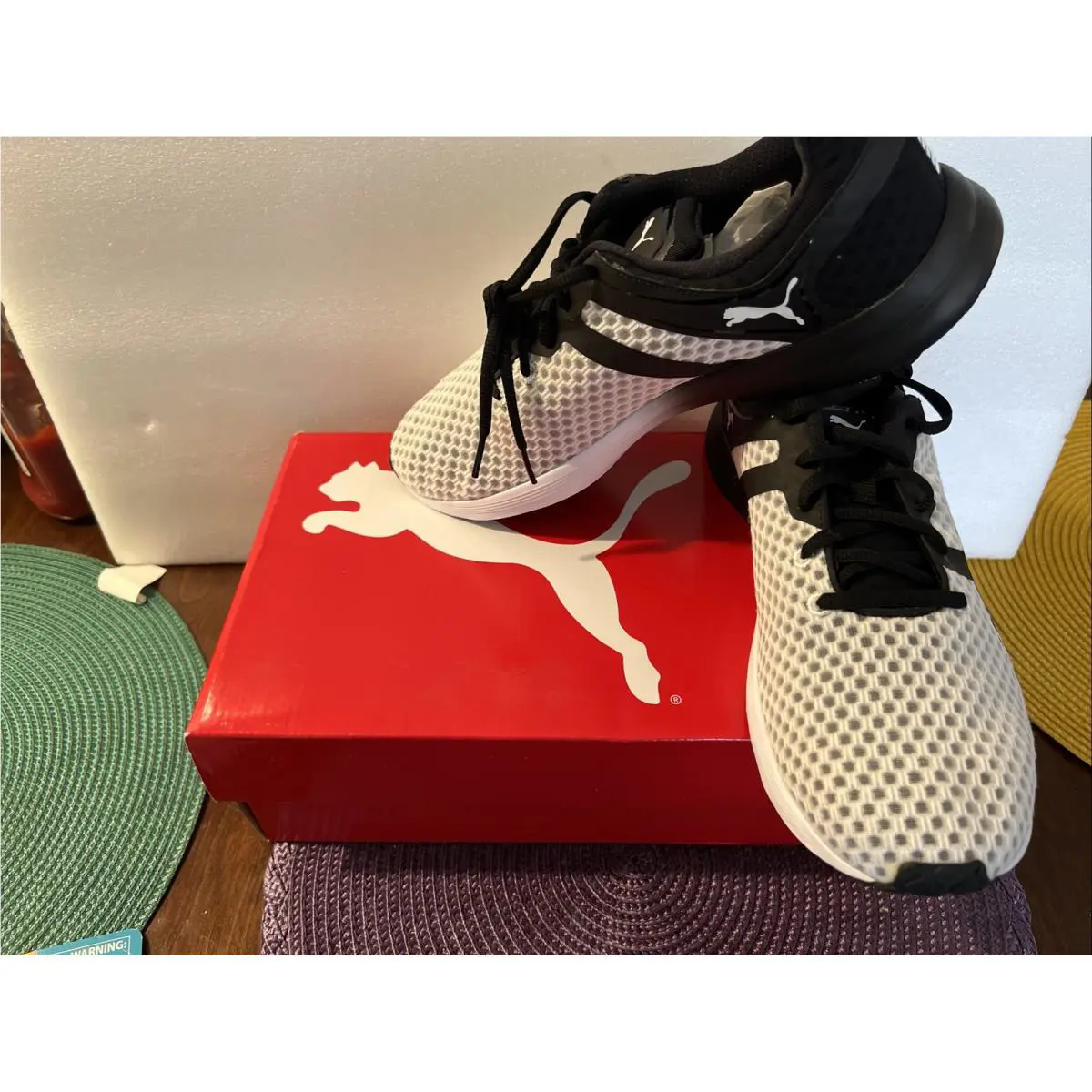 Puma shoes - PUMA Pulse XT - Pulse - 188558-06 - White/Black (UPC: 0889178828353) 5