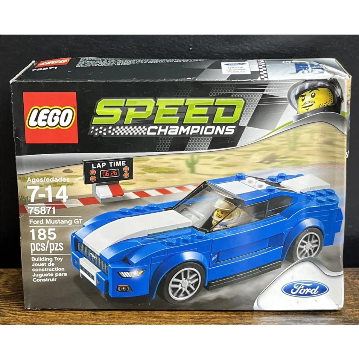 Lego 75871 Speed Champions: Ford Mustang GT 185 Pcs Building Toy Rare