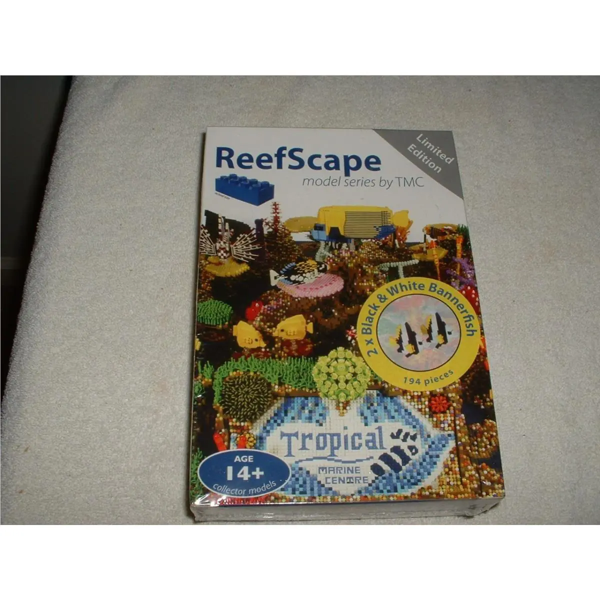 Lego Reefscape Model Series by Tmc 2X Black White Bannerfish