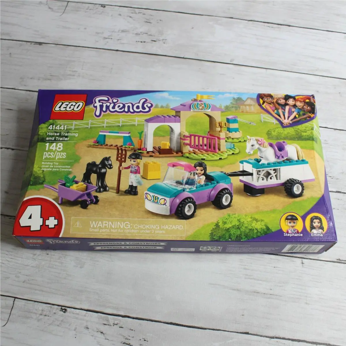 Lego Friends Set Horse Training and Trailer Equestrian Building Set
