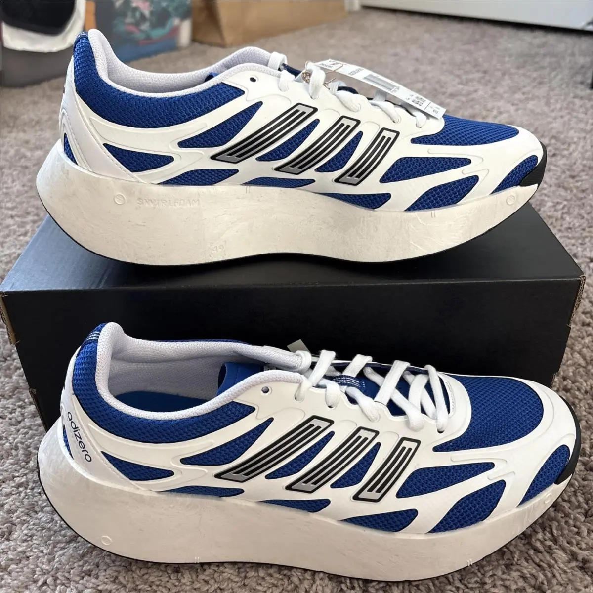 Adidas shoes - adidas Adizero - Adizero - JI3554 - White 2