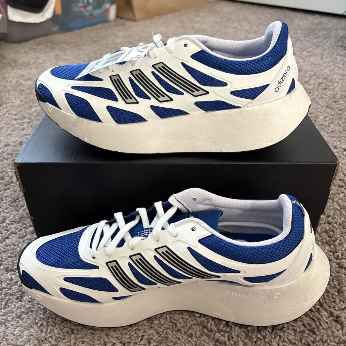 Adidas shoes - adidas Adizero - Adizero - JI3554 - White 3