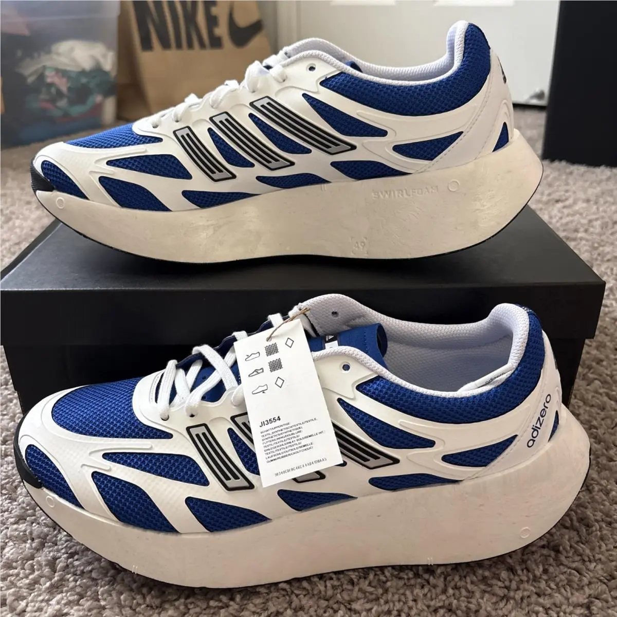 Adidas shoes - adidas Adizero - Adizero - JI3554 - Collegiate Royal Core Black 3