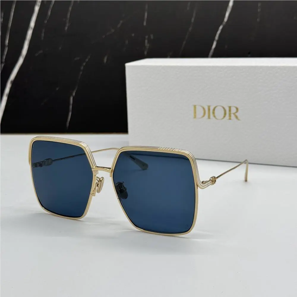 Everdior S1U B0B0 Dior Gold Blue Women Dior Sunglasses