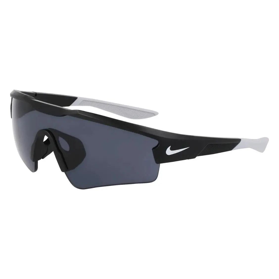 Youth Nike EV24005 010 Matte Black Grey Cloak Sunglasses with Grey Lens