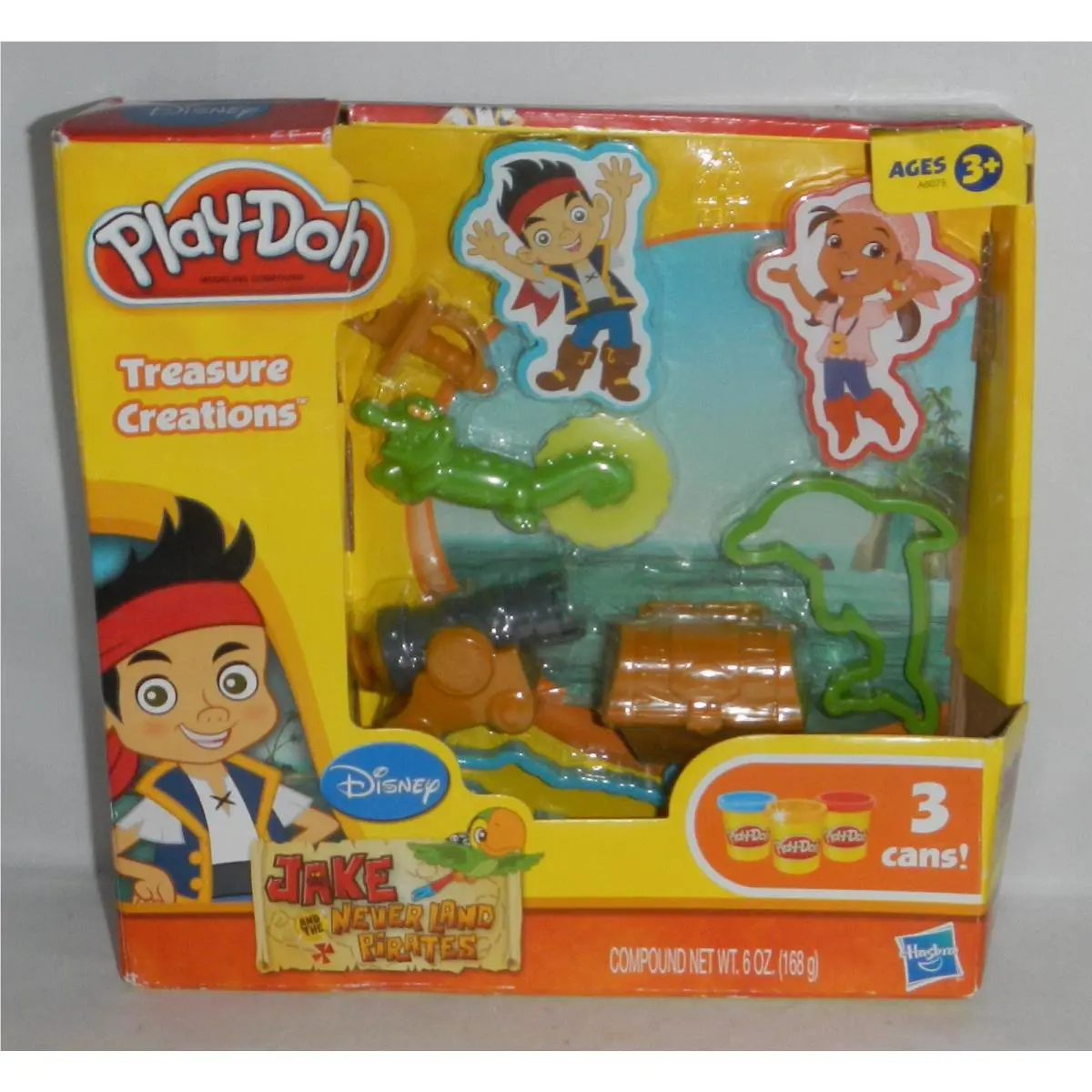Jake and The Never Land Pirates Play-doh Treasure Creations Set