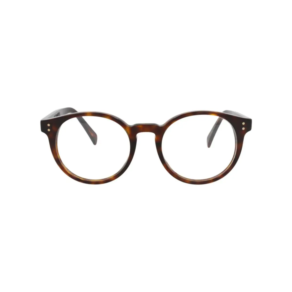 Celine Mens Round/oval Havana Havana Transparent Fashion Designer Eyewear - Frame: Havana Havana Transparent