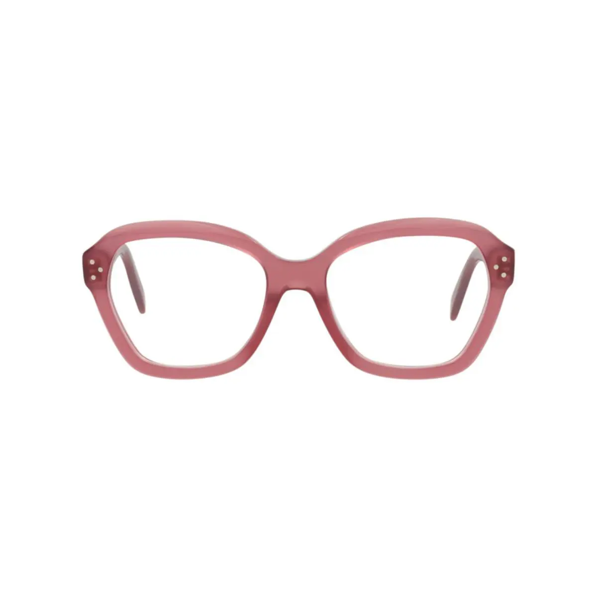 Womens Round/oval Violet Violet Transparent Fashion Designer Eyewear by Celine