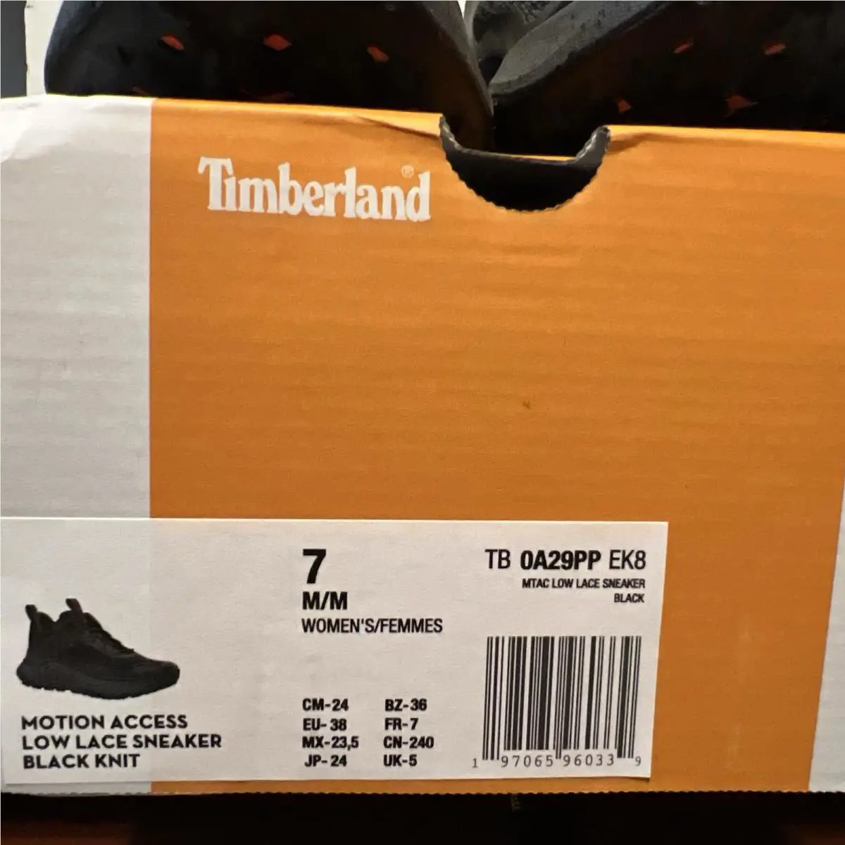 Timberland shoes - Timberland Motion Access - Motion Access - 0A29PP - Black 0