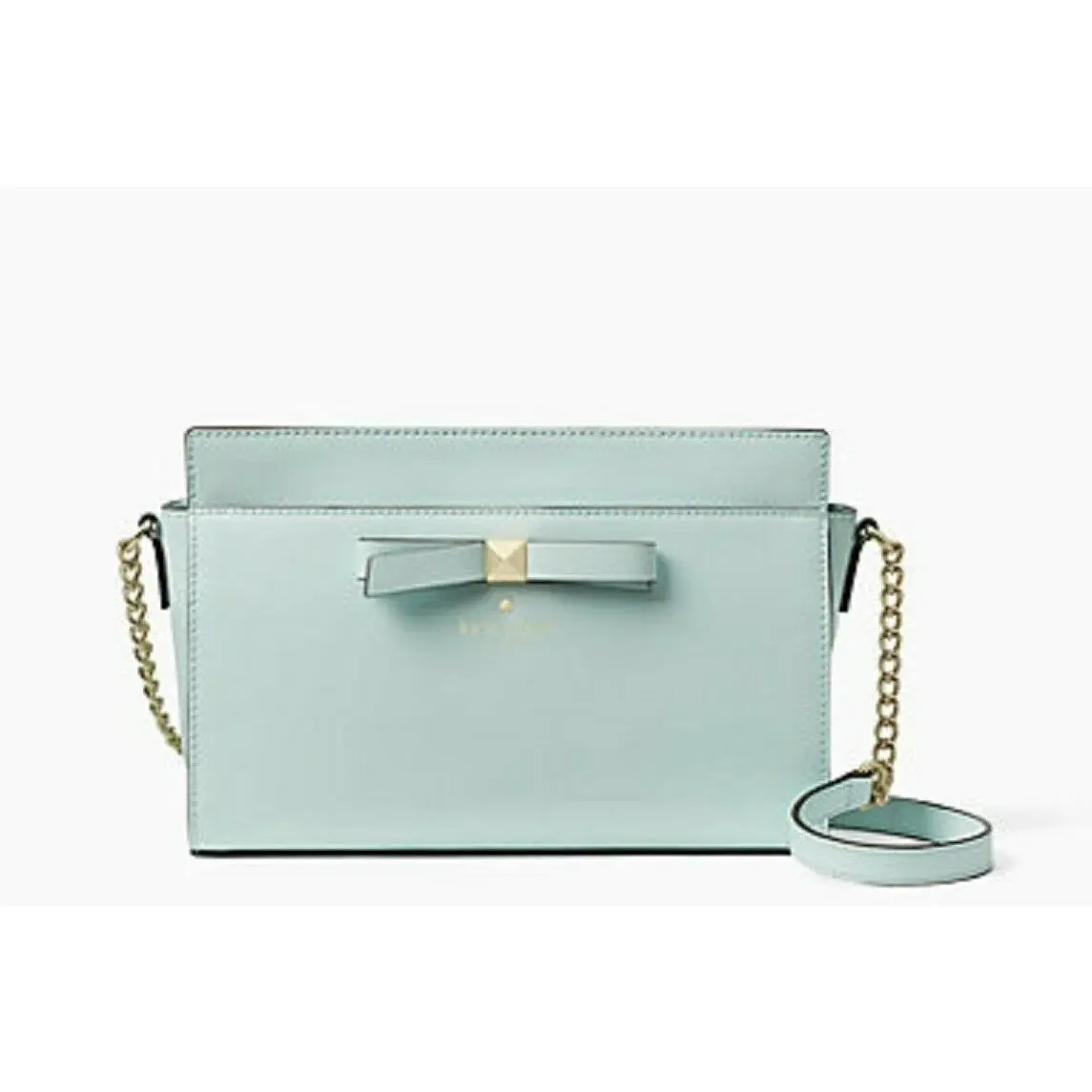 Kate Spade Hancock Park Angelica Leather Crossbody WKRU3255 Island Bow Bag