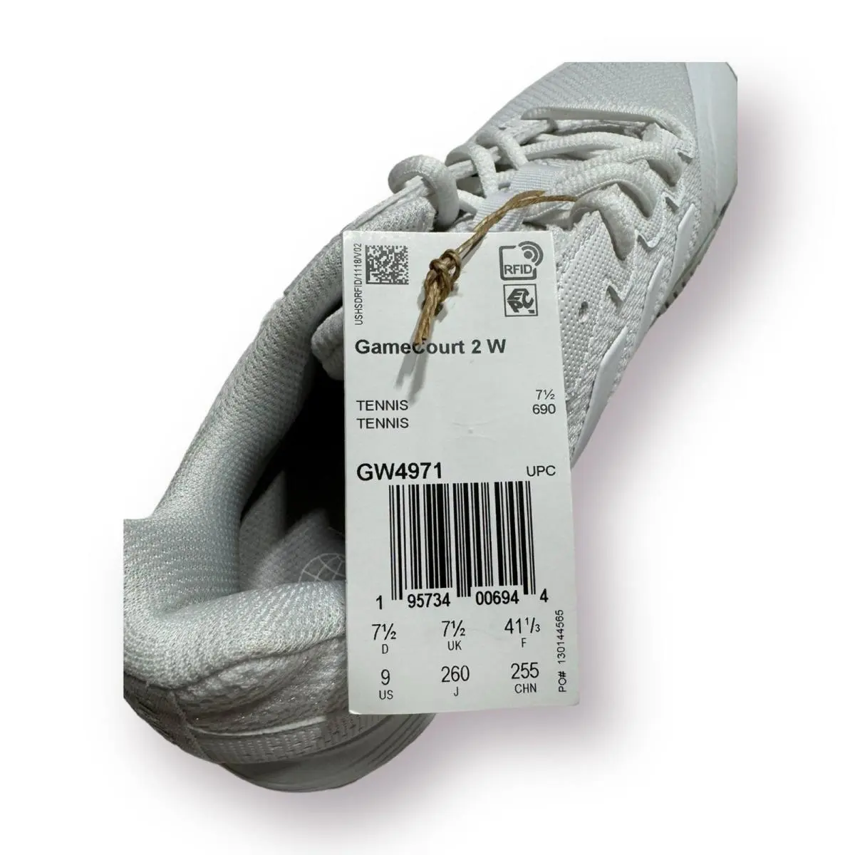 Adidas shoes - adidas Gamecourt - Gamecourt - Gw4971 - White 7