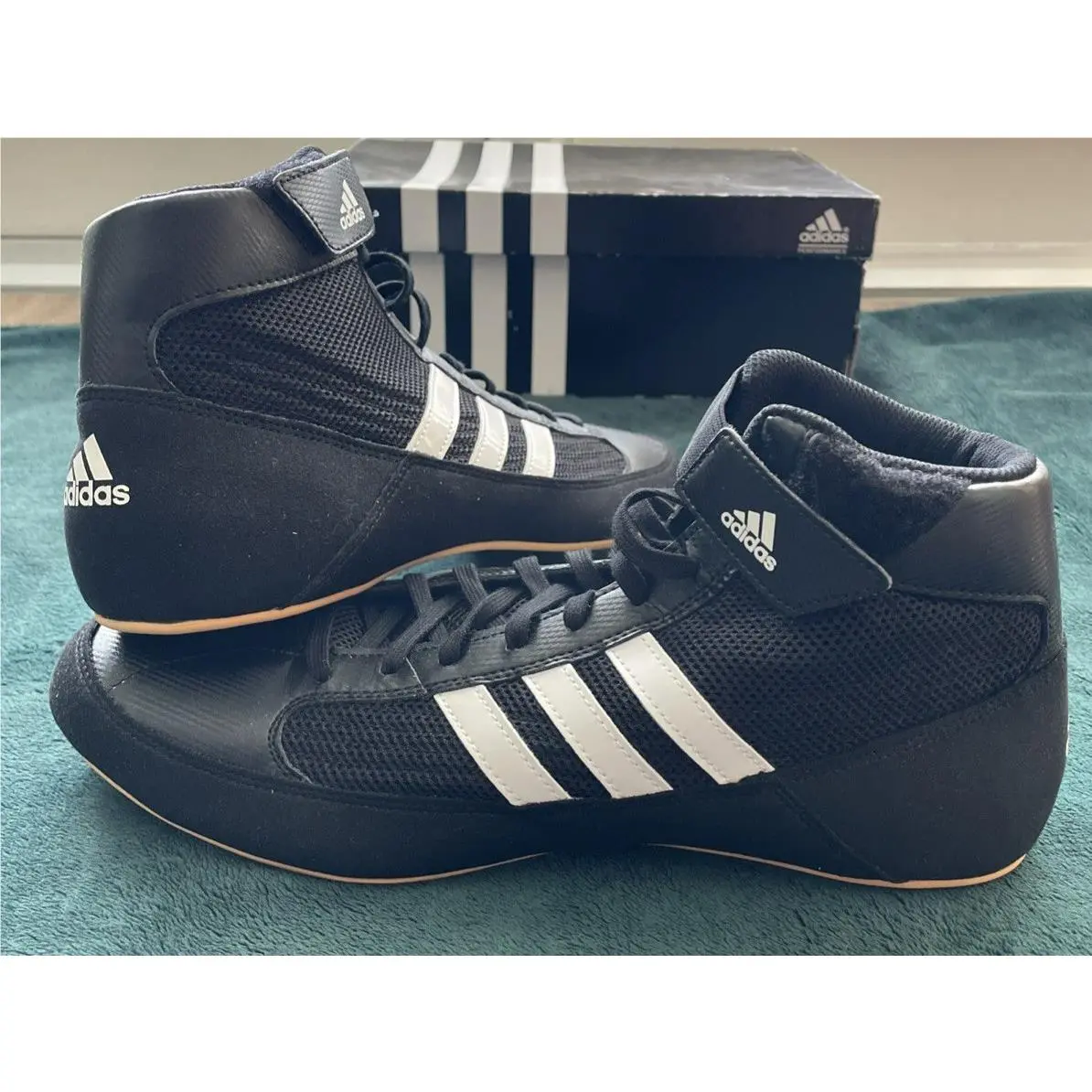 Adidas shoes - ADIDAS HVC WRESTLING - HVC WRESTLING - G96983 - Black 10