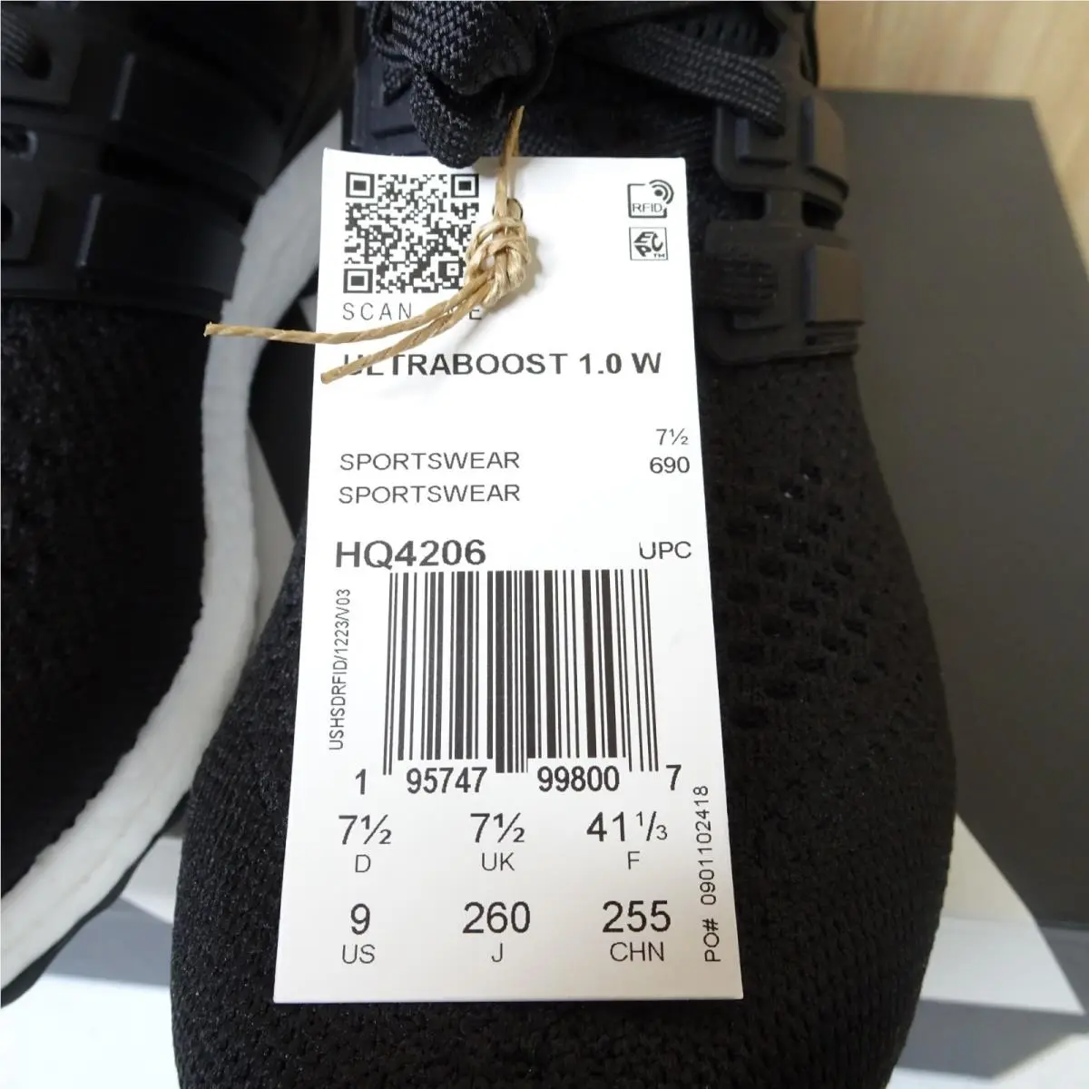 Adidas shoes - adidas UltraBoost 1.0 - UltraBoost - HQ4206 - Black 5