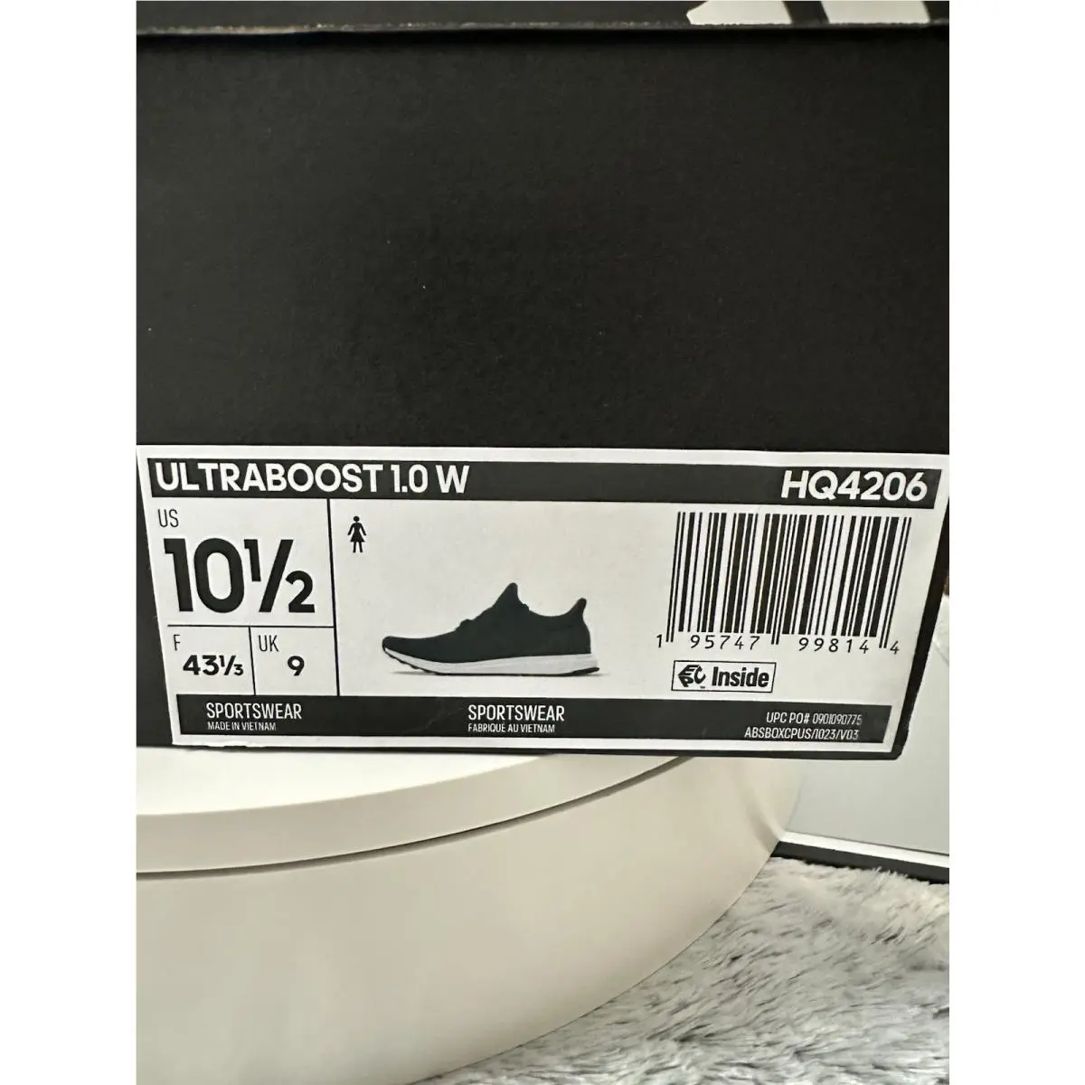 Adidas shoes - adidas UltraBoost 1.0 - UltraBoost - HQ4206 - Black 4