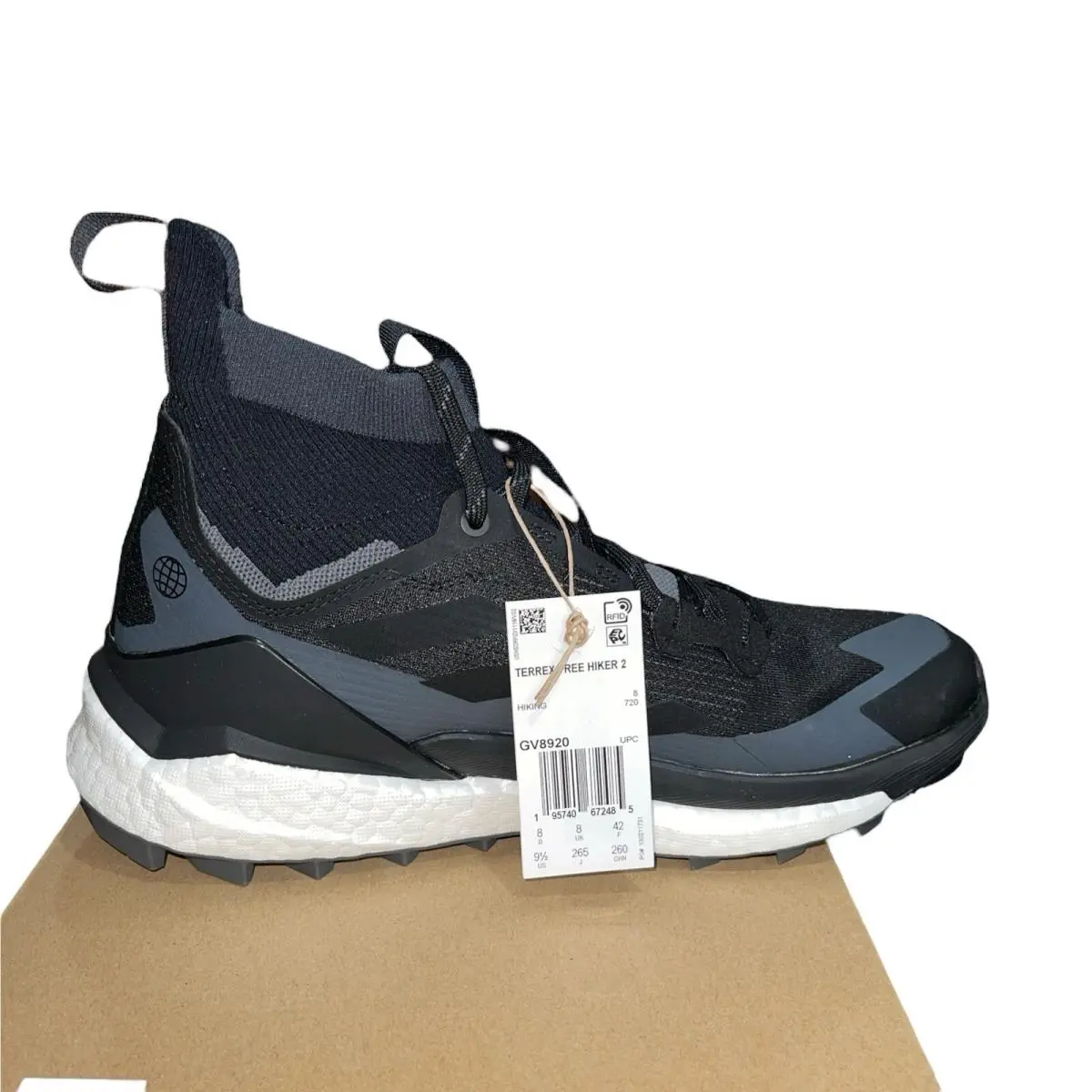 Adidas shoes - adidas TERREX Free Hiker - TERREX Free Hiker - Black (UPC: 0195740672485) 1