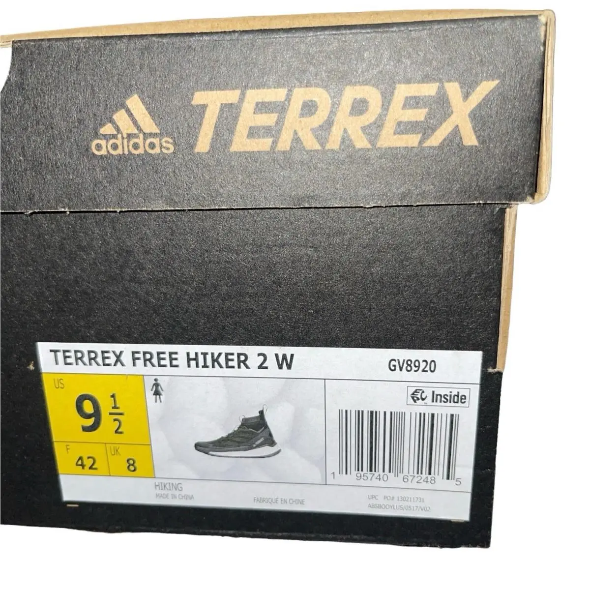 Adidas shoes - adidas TERREX Free Hiker - TERREX Free Hiker - Black (UPC: 0195740672485) 6