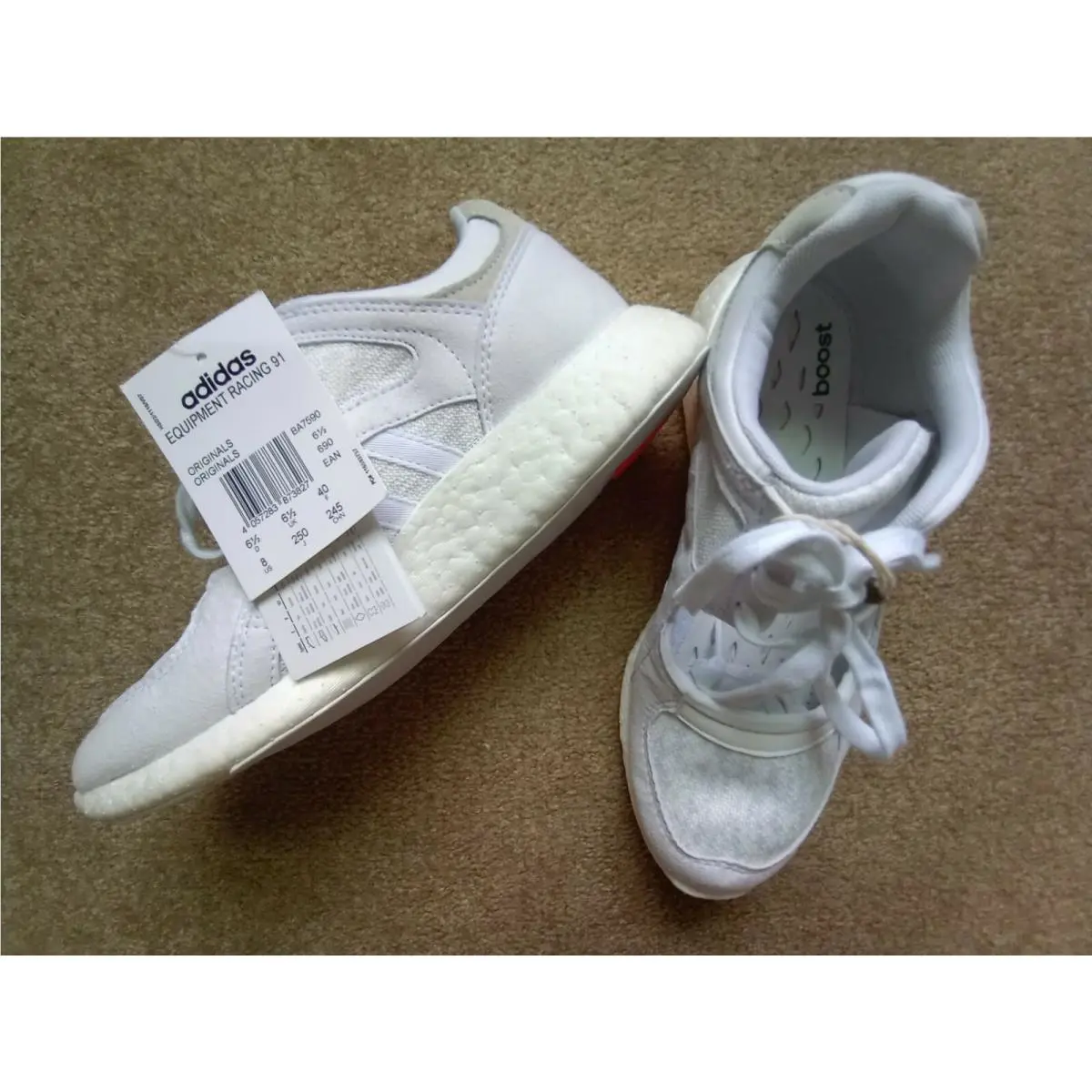Adidas shoes - Adidas EQT Racing 91/16 - EQT Racing - White 1