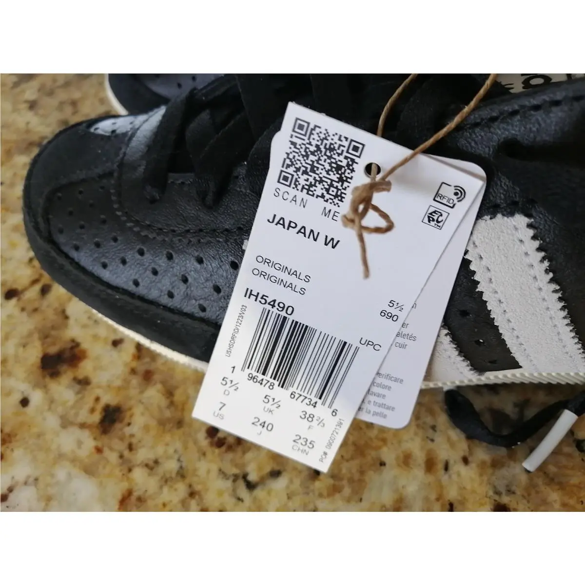 Adidas shoes - adidas Japan - Japan - IH5490 - Black (UPC: 196478677346) 2