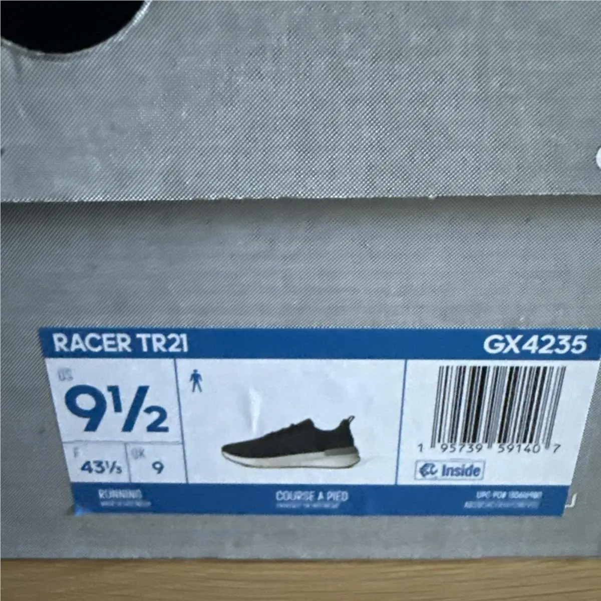Adidas shoes - adidas Racer TR21 - Racer - GX4235 - Trace Grey/Trace Grey/Metal Grey (UPC: 0195739591407) 1