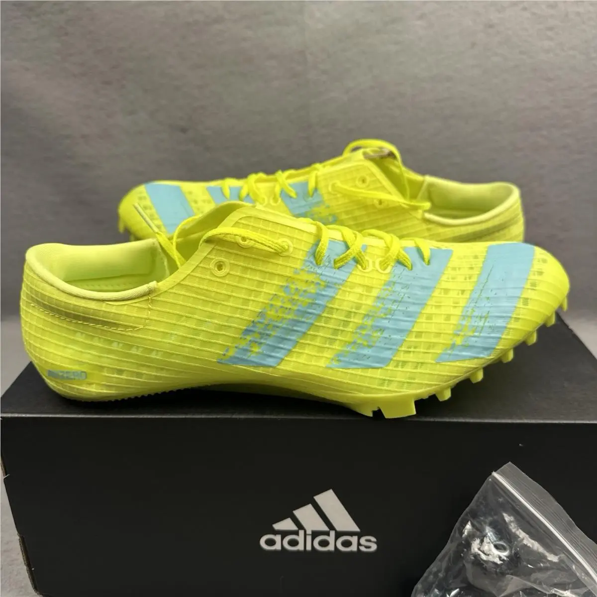 Adizero Finesse Track Spikes Unisex Womens 6 Mens 5 FW2249 Tool Box by Adidas