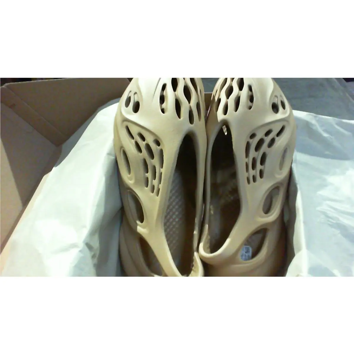Adidas shoes - adidas Yeezy Foam RNNR - Yeezy Foam RNNR - GW3354 - Yellow (UPC: 195734416156) 0