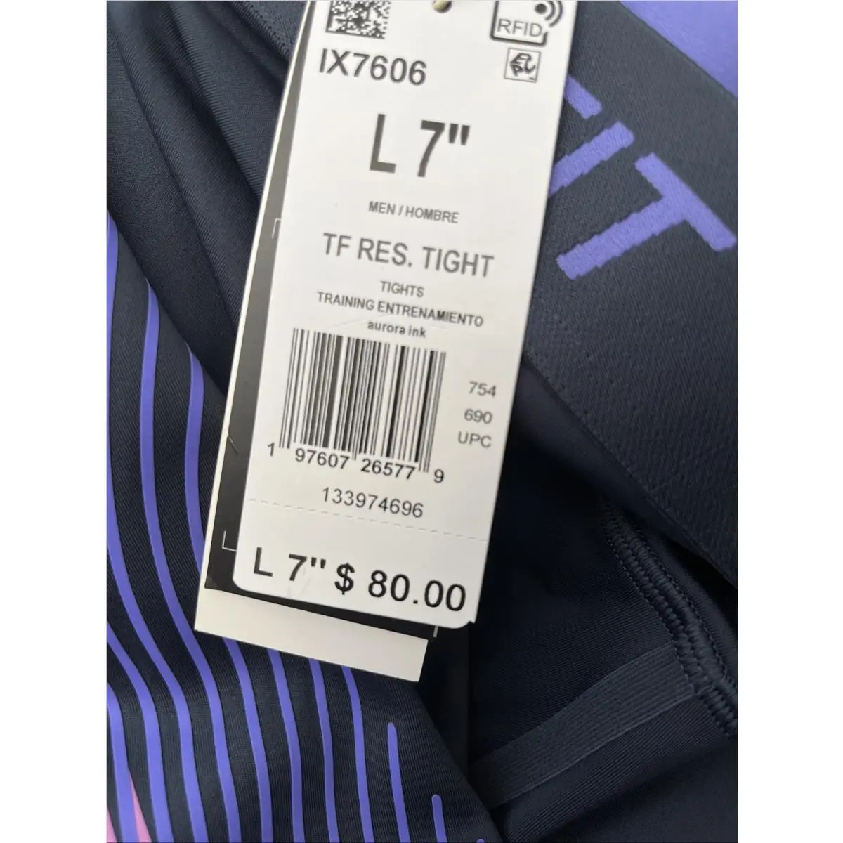 Adidas clothing - Power 7 - Power - IX7606 - Blue (UPC: 0197607265779) 6