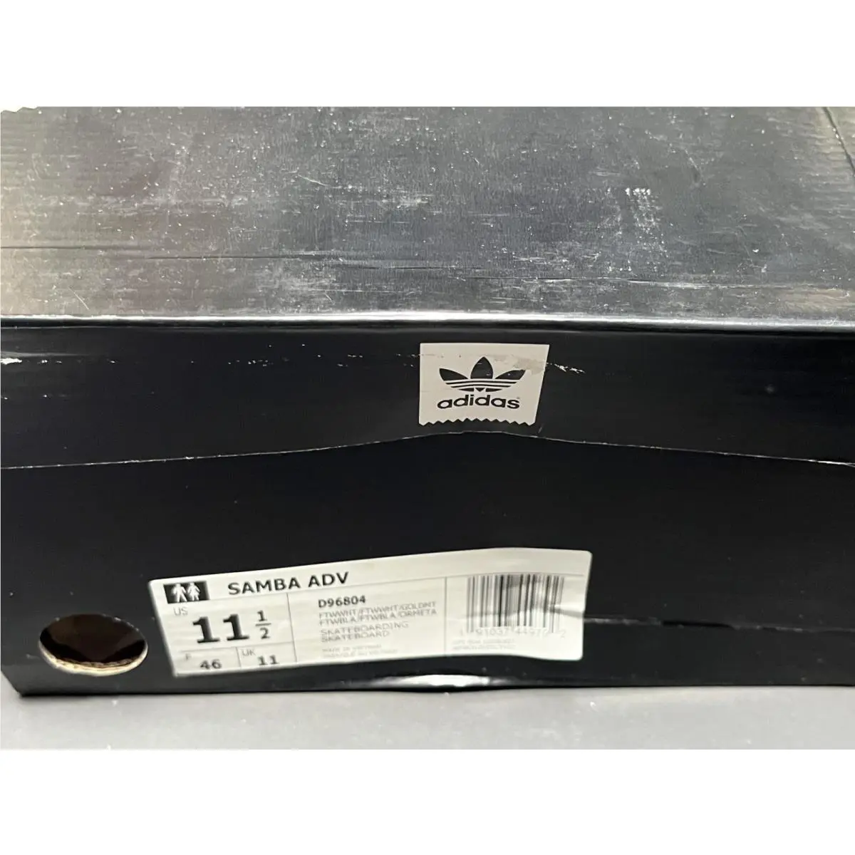 Adidas shoes - adidas Samba - Samba - D96804 - White, Manufacturer: Footwear White/Footwear White/Gold Metallic 1